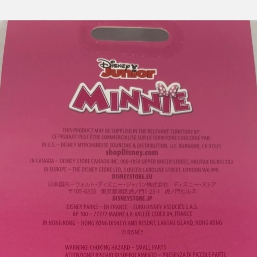 Minnie Mouse Headband with Pink Bow Sequin Ears Disney Junior Store Parks